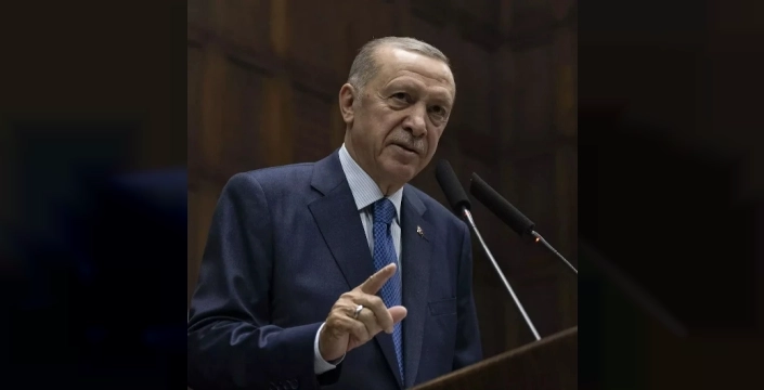 Erdoğan'dan AK Parti grup toplantısında millete sesleniş: Filistin'e destek vurgusu