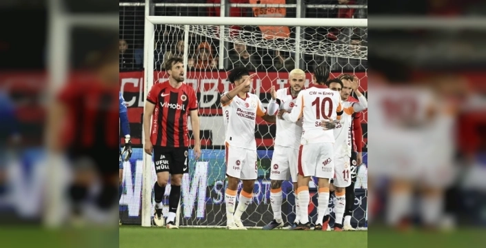 Galatasaray, Gençlerbirliği'ni mağlup ederek liderliğini sürdürdü