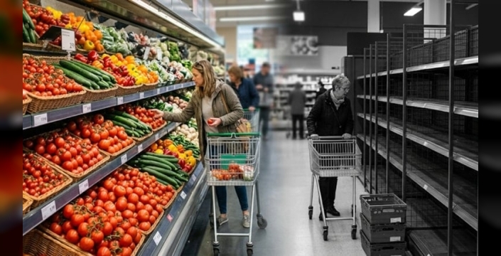 İngiltere'de market rafları boşalıyor: Domates krizi kapıda!