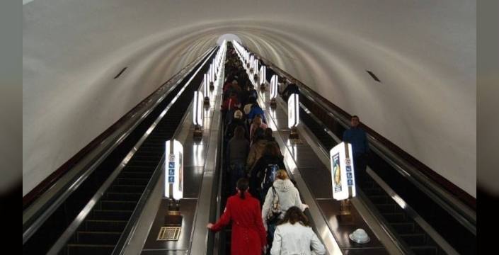 Kiev'deki Arsenalna istasyonu: 105 metre derinlikte bir ulaşım müzesi