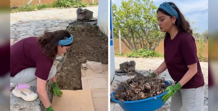 Nurgül Yeşilçay, Ege'de doğayla buluştu