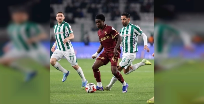 Trabzonspor, Konyaspor'a deplasmanda 2-1 yenildi