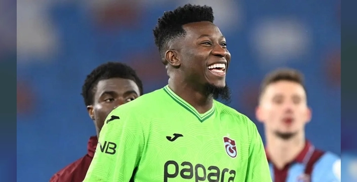 Trabzonspor'un kalecisi Onana: 'Ben doğuştan hazırım