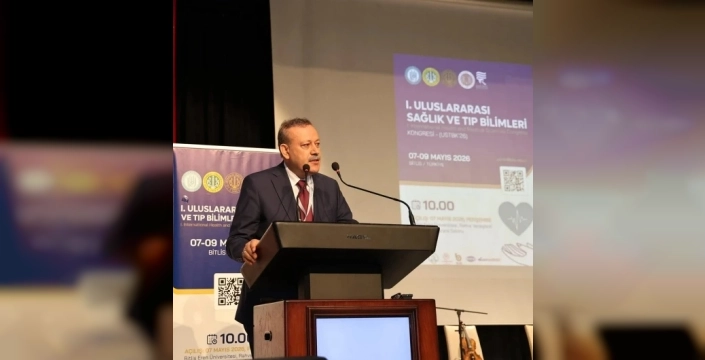 Bitlis'te sağlık ve bilim köprüsü kuruldu: Uluslararası kongrede buluşan akademisyenler vizyonlarını paylaştı