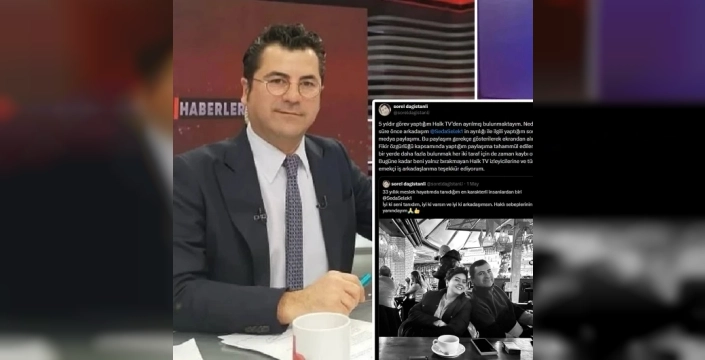 Halk TV'de 'fikir özgürlüğü'nün bedeli ağır oldu: Gazeteci ekrandan alındı