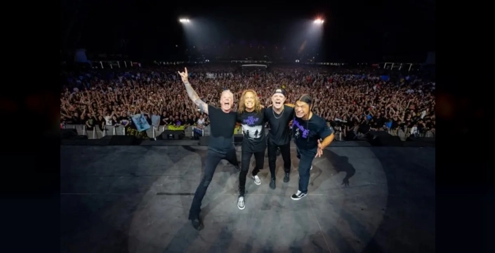 Metallica'nın konseri Yunanistan'da sismik etkiler yarattı