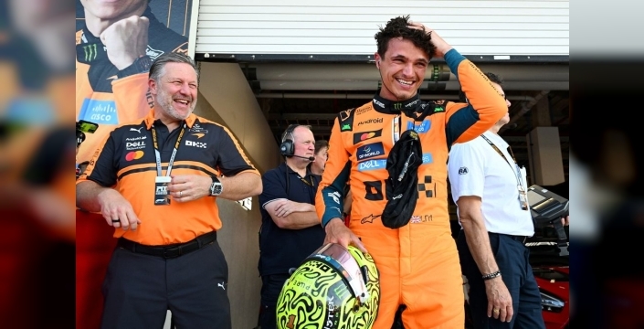 Norris, McLaren'ın güncellemeleriyle geçen yılki formunu yakaladığını söyledi