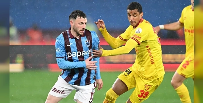 Trabzonspor, Göztepe karşısında puan kaybı yaşamaya devam ediyor