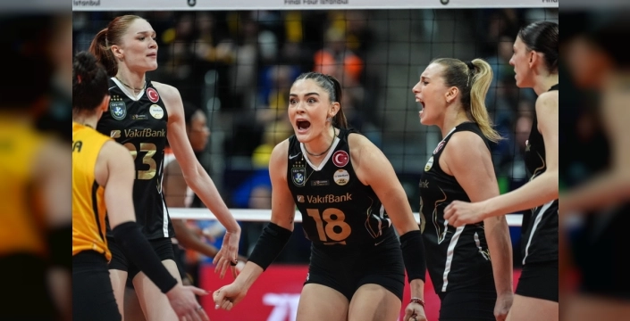 VakıfBank, CEV Şampiyonlar Ligi'nde Türk finalini kazanarak tarih yazdı