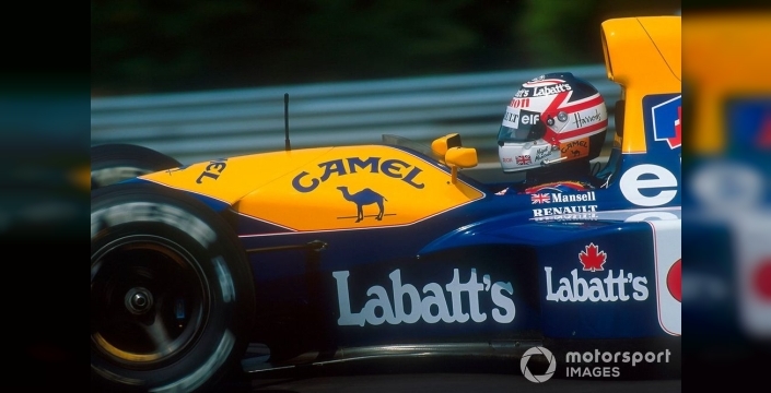 Albon, İspanya GP'sinde Nigel Mansell anısına özel kask kullanacak