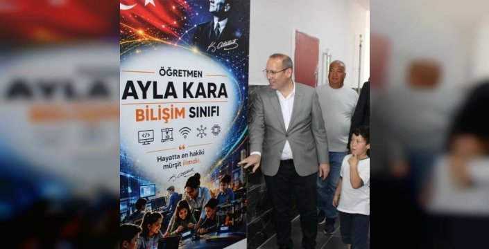 Ayla öğretmenin hatırası bilişim sınıfında yaşatılıyor