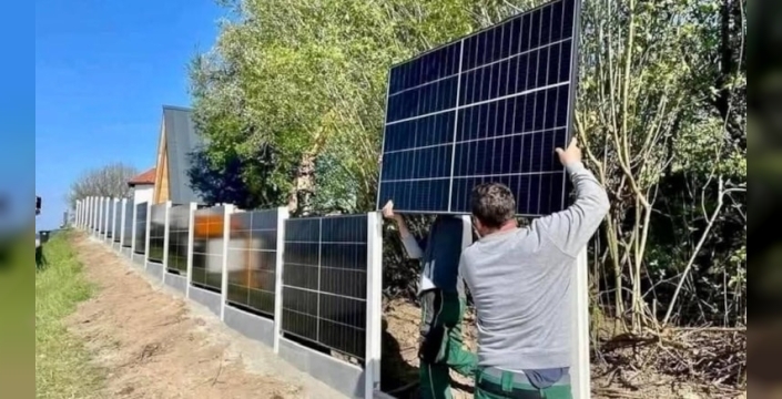 Bahçenizdeki gizli kahraman: Elektrik faturasını sıfırlayan güneş paneli çitler!