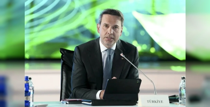 Bakan Bayraktar, enerji verimliliği için uluslararası işbirliği çağrısında bulundu