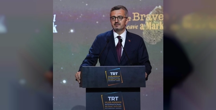 Belgeseller, mazlumların sesi olmalı diyen Duran'dan önemli açıklamalar