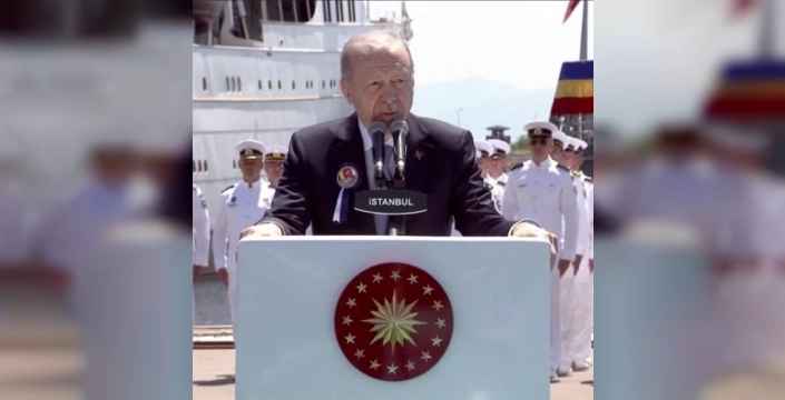 Cumhurbaşkanı Erdoğan: 'Gemilerimizi en az yüzde 80 yerlilikle üretiyoruz