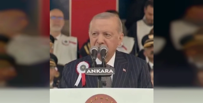 Cumhurbaşkanı Erdoğan, Polis Akademisi mezuniyet töreninde adalet vurgusu yaptı