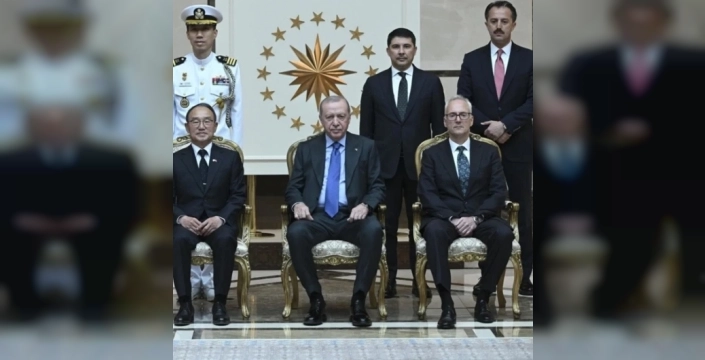 Cumhurbaşkanı Erdoğan, yeni büyükelçilerin güven mektuplarını kabul etti