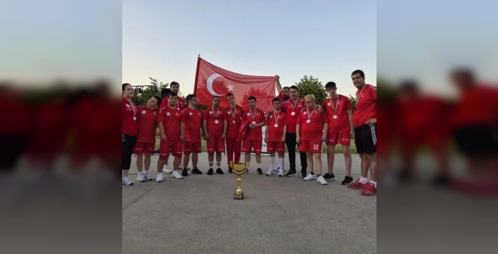 Down sendromlu millilerimiz, dünya ikincisi oldu