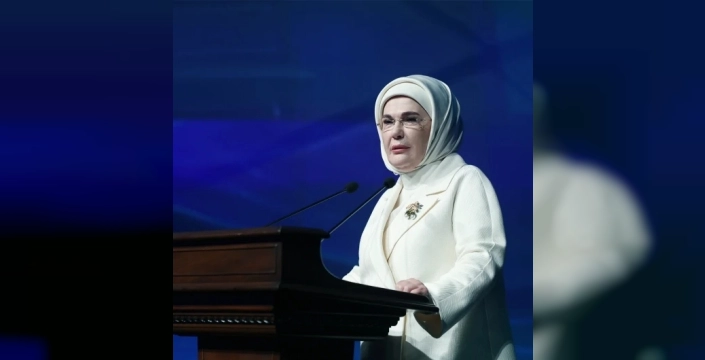Emine Erdoğan'dan küresel bir çağrı: 'İnsanlık beşten büyüktür, çünkü adalet beşten büyüktür!