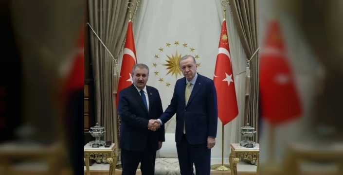 Erdoğan'dan Destici'ye tebrik: Siyaset dünyasından önemli bir buluşma