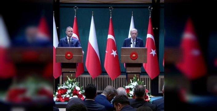 Erdoğan ve Polonya Cumhurbaşkanı ANKARA'da buluştu: Savunma iş birliği masada