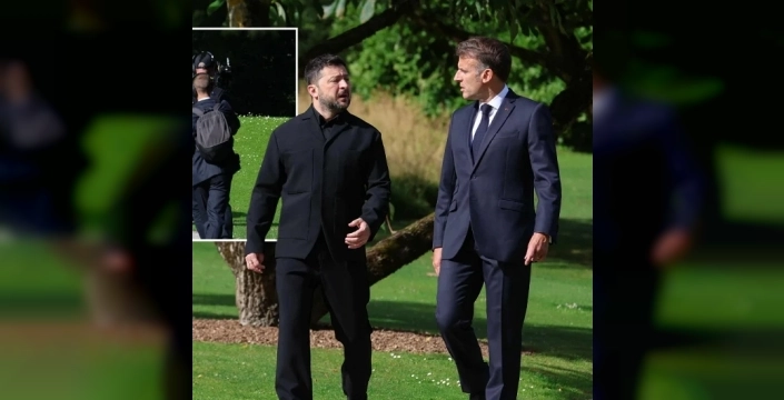 G7'de şok anlar: Macron ve Zelenski'nin Trump sohbeti açık mikrofona takıldı