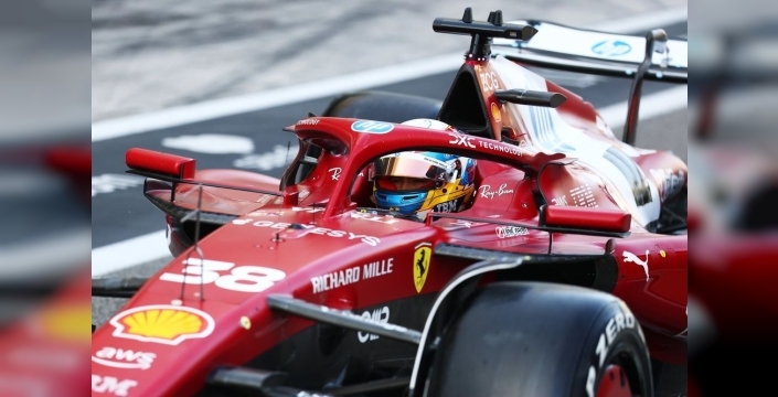 Genç yetenek Beganovic, Ferrari direksiyonunda Barcelona'da tarih yazmaya hazırlanıyor