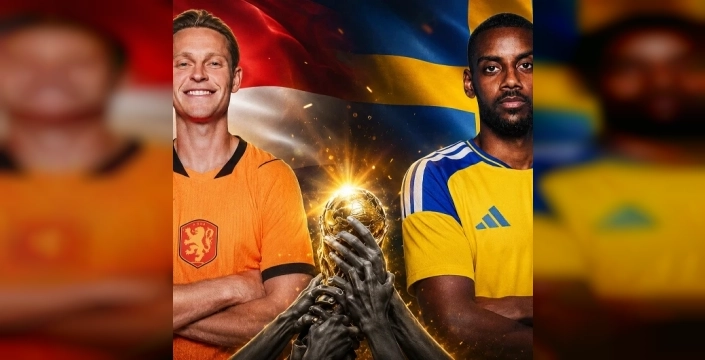 Hollanda ile İsveç'in Dünya Kupası mücadelesi TRT 1'de şifresiz!