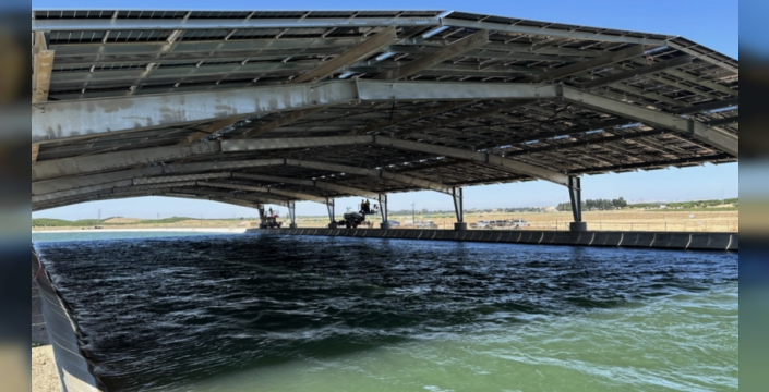 Kaliforniya'dan devrim niteliğinde proje: Su kanalları elektrik üretecek, su kaybı azalacak!