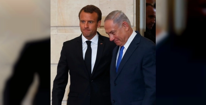 Macron'dan Netanyahu'ya sert mesaj: Güvenlik komşuları ele geçirerek sağlanamaz