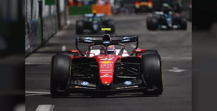 Monako'da Ferrari fırtınası: Hamilton zirvede, Leclerc arkasında!
