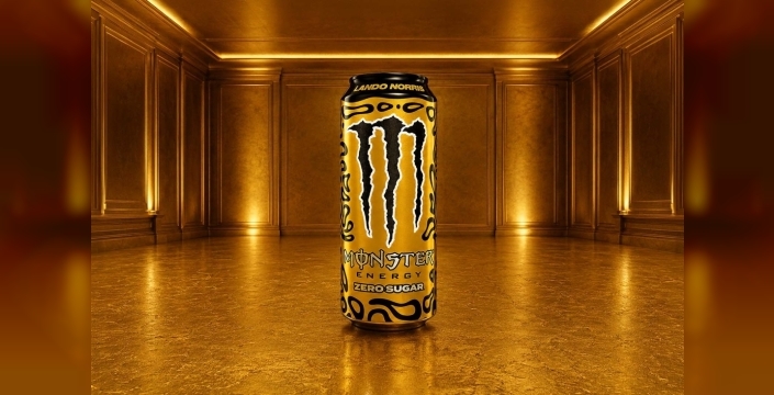 Monster Energy, Lando Norris'in şampiyonluğuna özel kutu tasarımıyla pazara giriyor