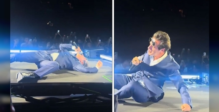 Teoman'ın konser performansı sosyal medyayı salladı