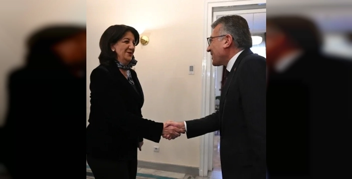 AK Parti ve DEM heyeti, terörsüz Türkiye yasasını görüştü