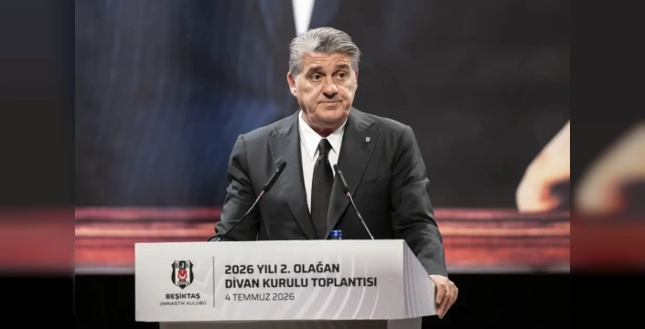 Beşiktaş başkanı Adalı'dan çarşı grubuna yanıt: Kapalı tribün katkı vermedi