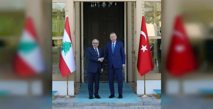 Cumhurbaşkanı Erdoğan, Lübnan Başbakanı Salam'ı İstanbul'da ağırladı