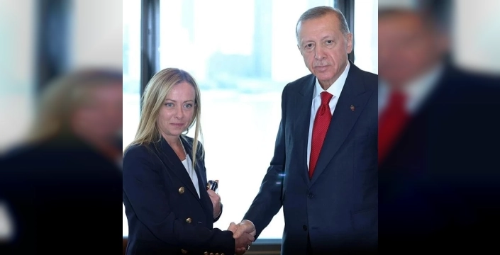 Cumhurbaşkanı Erdoğan ve Başbakan Meloni, savunma sanayii iş birliğini masaya yatırdı