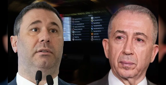 Fikstür çekiminde tansiyon yükseldi: Galatasaray ve Fenerbahçe cephelerinden şok açıklamalar!