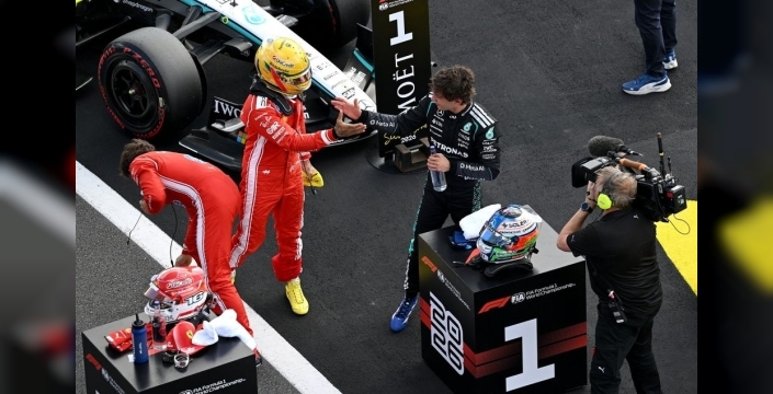 Hamilton: 'Britanya GP startında 19 yaşındaki Antonelli'den daha hızlıydım!