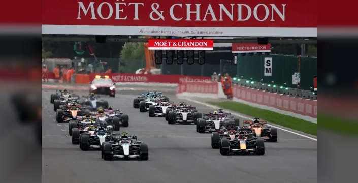 Kimi Antonelli, Belçika GP'sinde zaferi elde etti