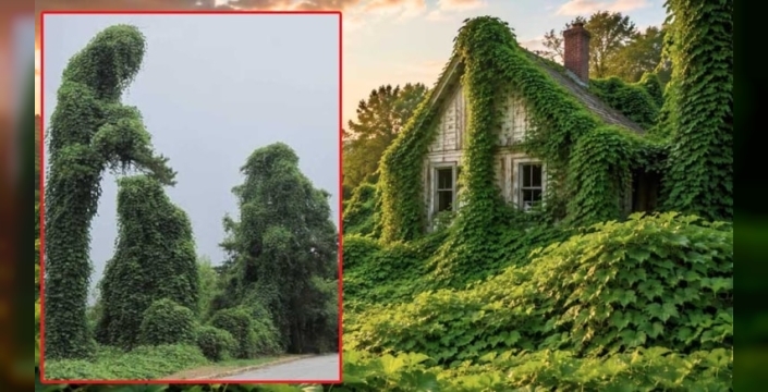 Kudzu sarmaşığının gerçekleri: Efsaneler ve bilimsel veriler çelişiyor