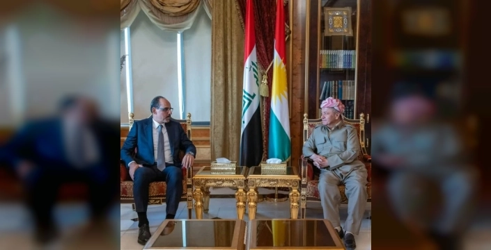 MİT Başkanı İbrahim Kalın, Erbil'de Barzani ile kritik görüşmeler gerçekleştirdi