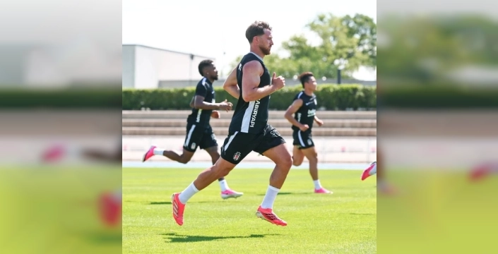 Salih Özcan, Beşiktaş'ta ilk antrenmanına çıktı