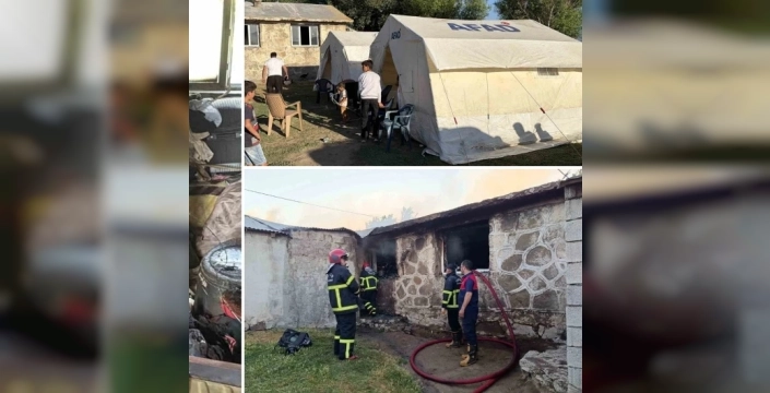 Tır sürücüsü yangın faciasını önledi: 22 kişilik aile uykuda yakalandı