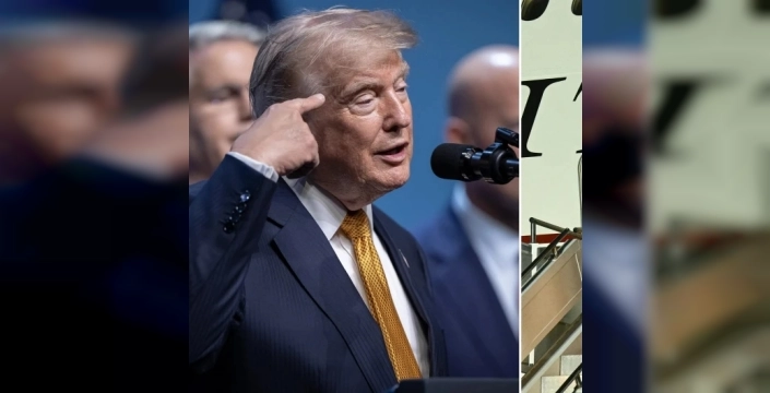 Trump, Ankara'dan dönüşünde güvenlik kaygıları nedeniyle uçak değiştirdi mi?