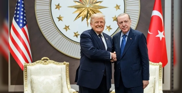 Trump'tan NATO Zirvesi paylaşımı: Erdoğan büyük bir lider